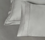 Ddecor Beautiful Living | Luxor Collection 1pc king Size Bedsheet and 4PC Pillow Cover 800TC GREY - grahsajja