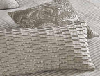 Anna Simona - Oracle 7 Pcs Grey Linen Duvet Ensemble Set