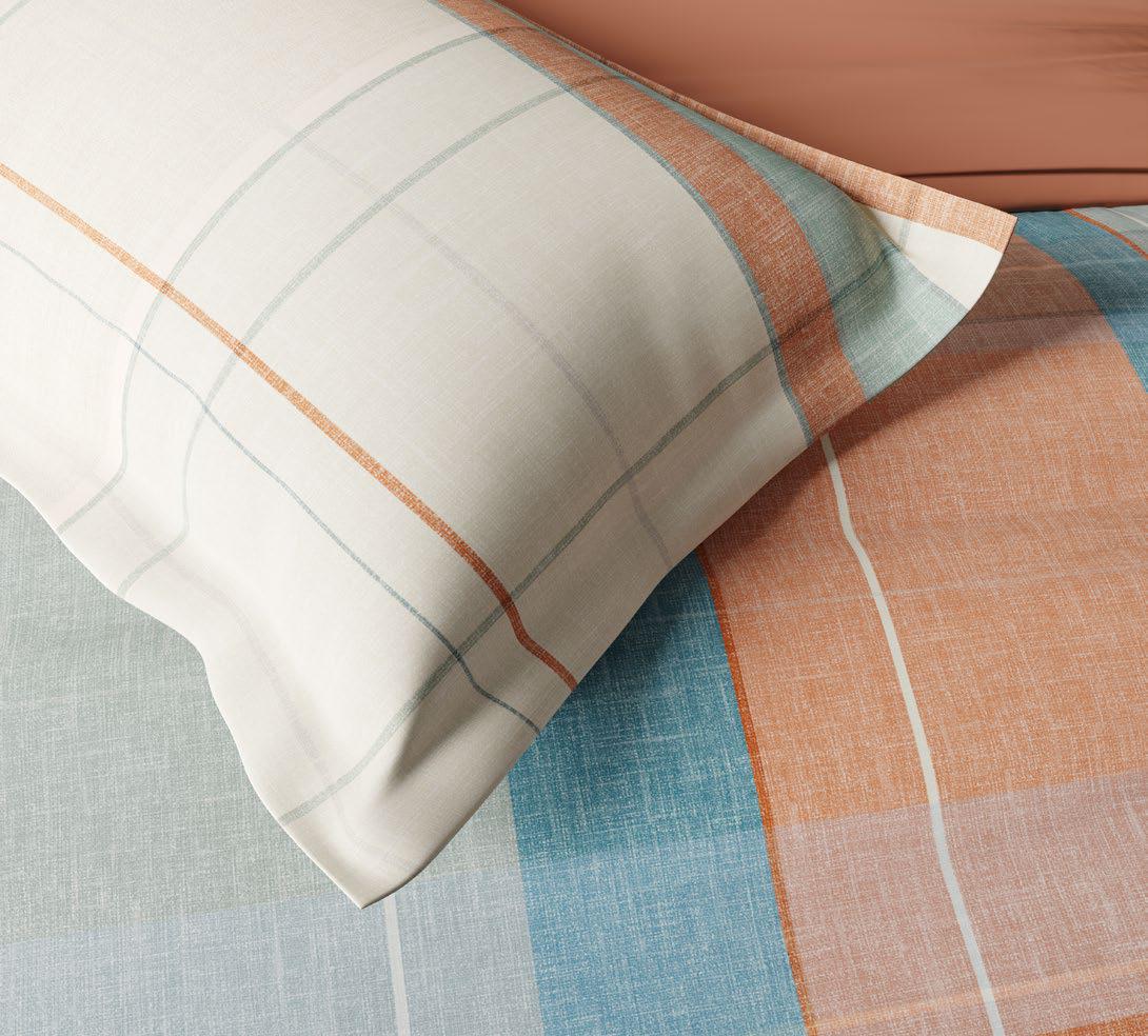 Ddecor Live Beautiful King Size Bedsheet with 4Pc Pillow Covers DEBONAIR | COPPER TAN - grahsajja