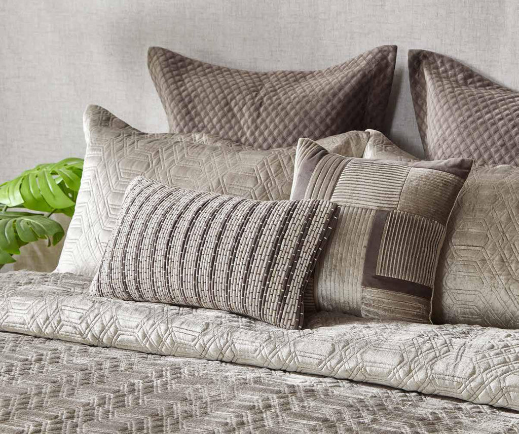 Anna Simona Sapphire Bedspread Velvet