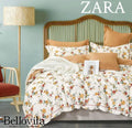Zara Bedsheet Trance Home Linen Pure 100% Cotton 400TC Plain King Size Bedsheet with 2 Pillow Covers (250 x 270 cm ) - grahsajja