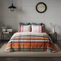 Ddecor Live Beautiful King Size Bedsheet with 4Pc Pillow Covers RADIATE | ORANGE CHIFFON - grahsajja