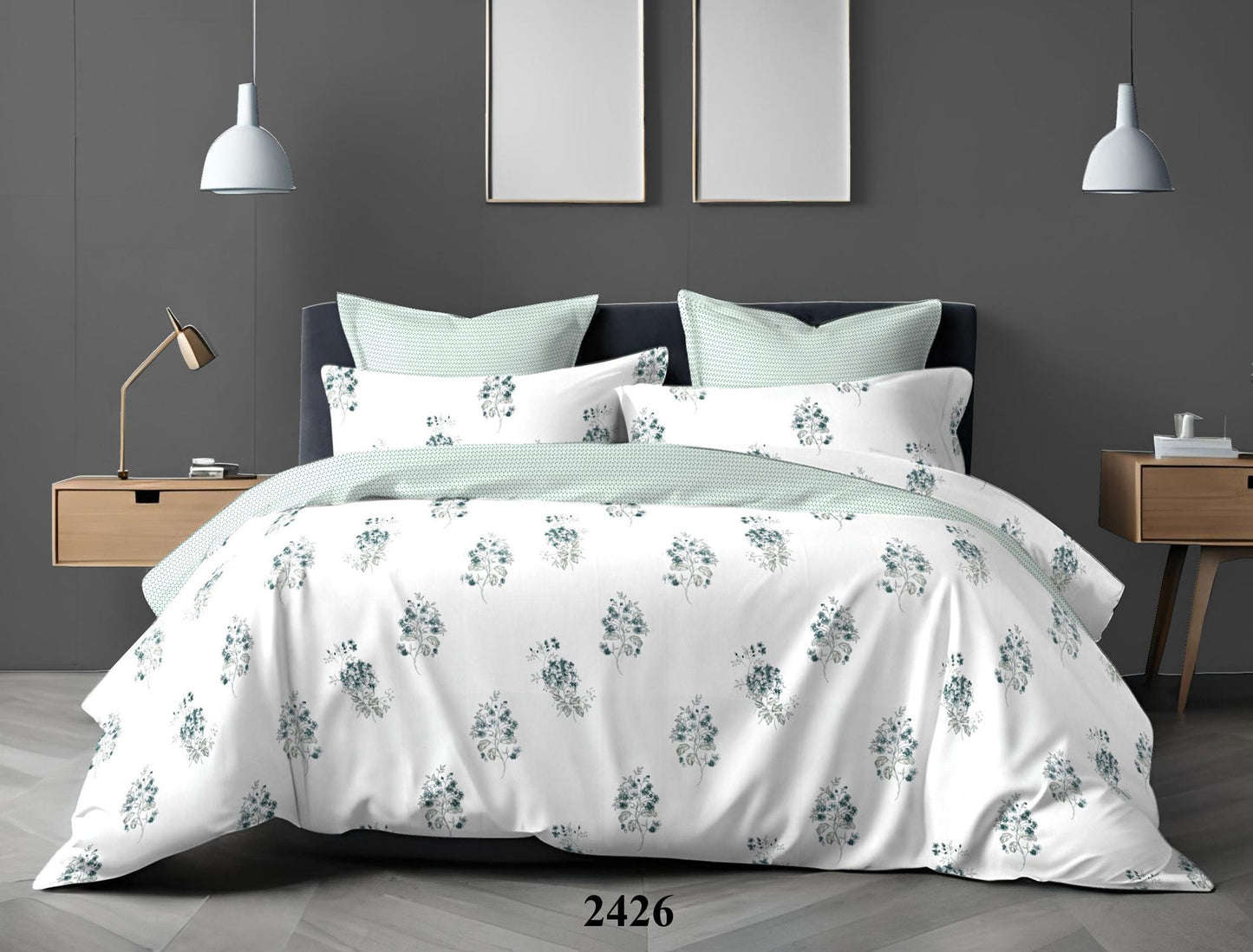 Allure Collection | AL-2426 (90 Inch X 100 Inch ) - grahsajja
