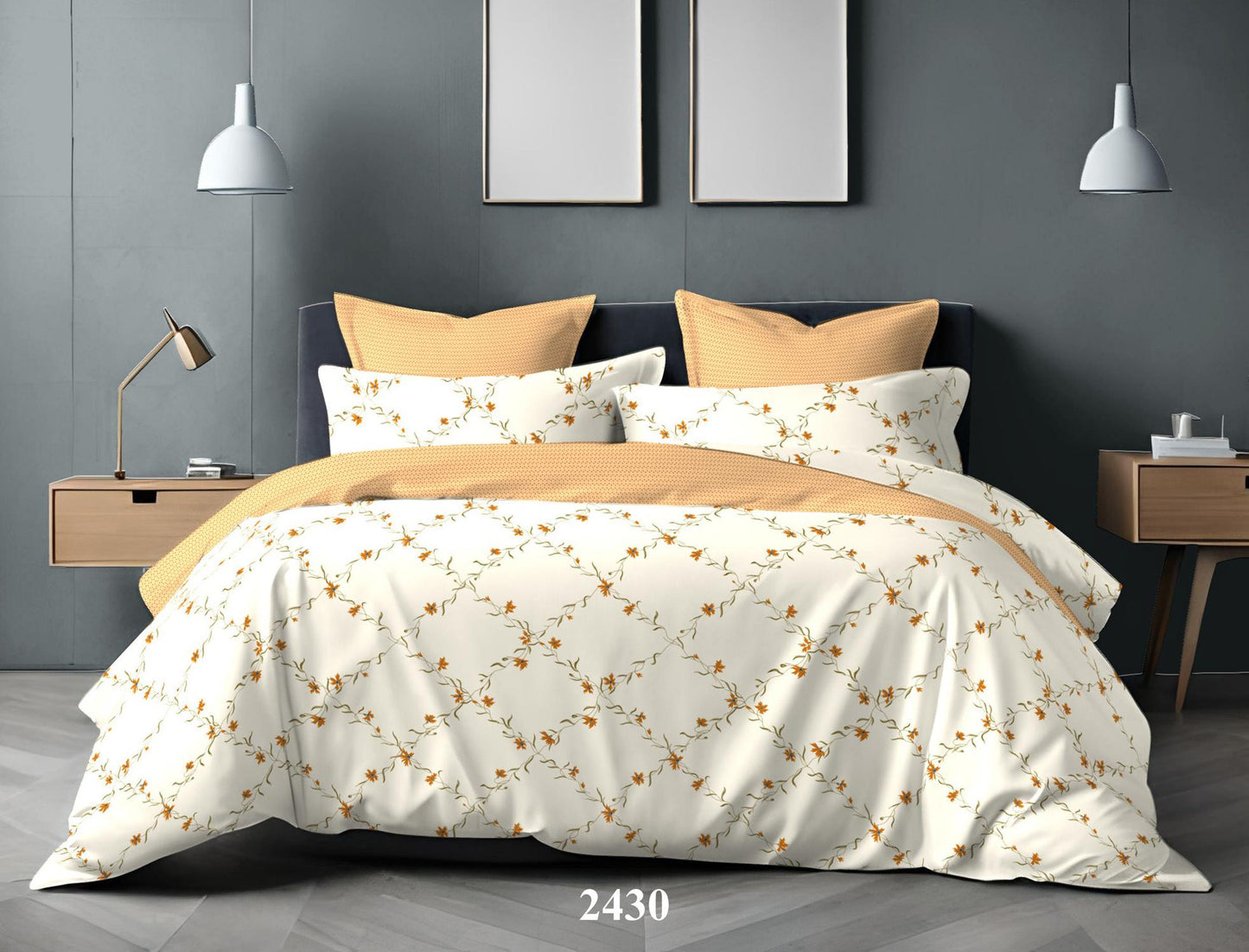 Allure Collection | AL-2400 (90 Inch X 100 Inch ) - grahsajja