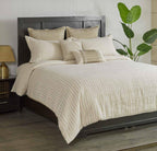 Anna Simona - Duke 7 Pcs Cotton Duvet Ensemble Set (Natural Brown)