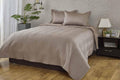 Anna Simona Helm Bedspread 400 TC Cotton Satin SAND