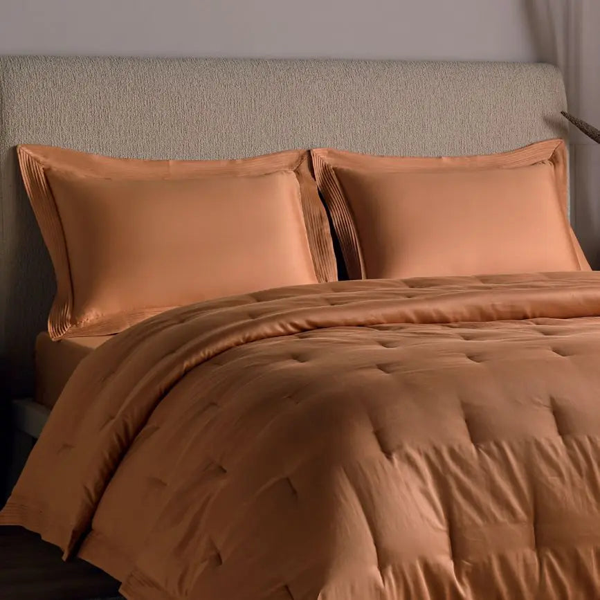 D'decor Beautiful Living | Regis 300 TC bed in bag CORAL GOLD - grahsajja