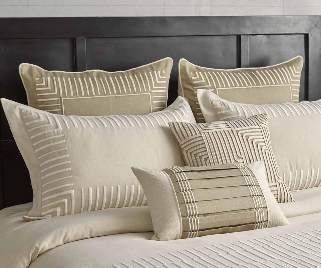 Anna Simona - Duke 7 Pcs Cotton Duvet Ensemble Set (Natural Brown)