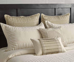 Anna Simona - Duke 7 Pcs Cotton Duvet Ensemble Set (Natural Brown)