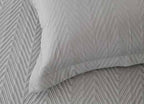 Anna Simona Helm Bedspread 400 TC Cotton Satin Silver