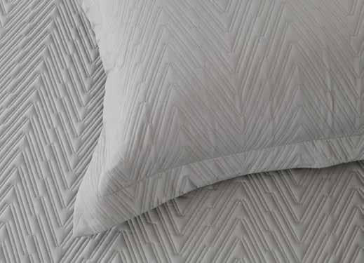 Anna Simona Helm Bedspread 400 TC Cotton Satin Silver