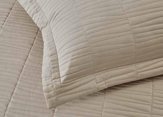 Anna Simona Clinton Bedspread 400 TC Cotton Satin Buff