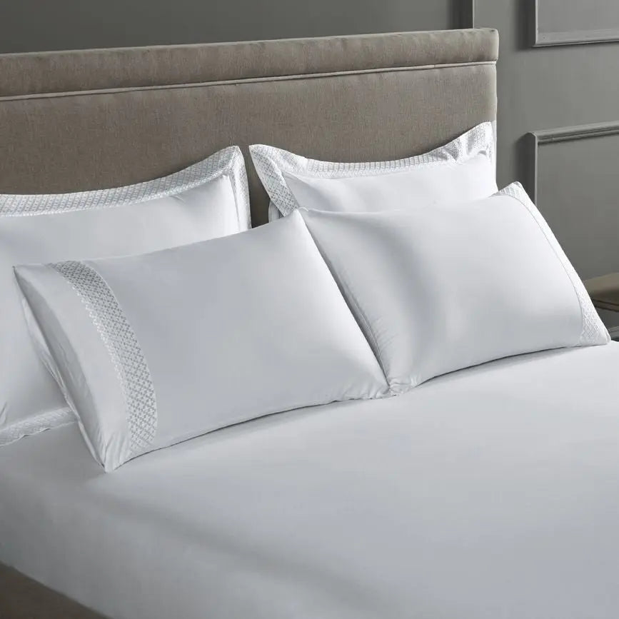 Ddecor Beautiful Living | Luxor Collection 1pc king Size Bedsheet and 4PC Pillow Cover 800TC PORCELIAN - grahsajja