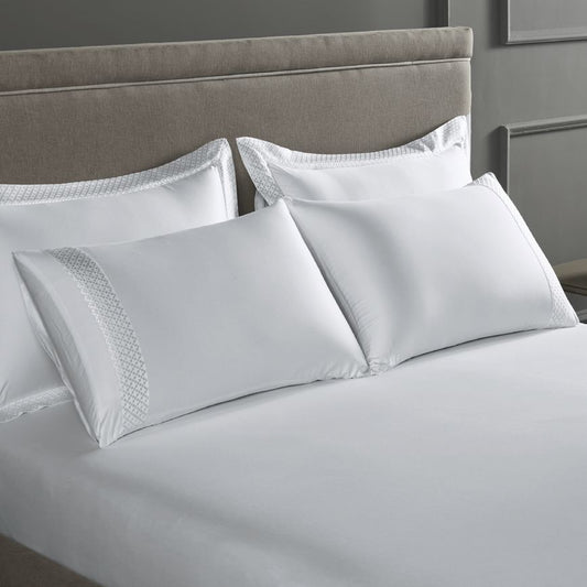 Ddecor Beautiful Living | Luxor Collection 1pc king Size Bedsheet and 4PC Pillow Cover 800TC PORCELIAN - grahsajja