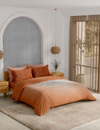 Portico New York Moroccan Sun 250TC 100% Cotton Health Pro Printed Super King Bedsheet with 2 Pillow Covers | AW2026
