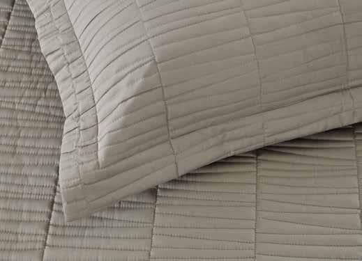 Anna Simona Clinton Bedspread 400 TC Cotton Satin GRAND GREY
