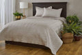 Anna Simona Nuance Bedspread 400 TC Cotton Satin Stone