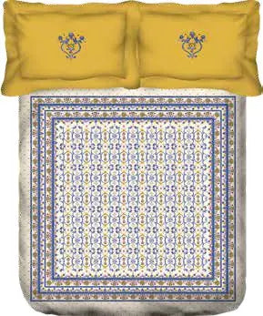 Portico Ceramica 4pc Bed-in-Bag SS2025 Complete Bedding Set - Design 4