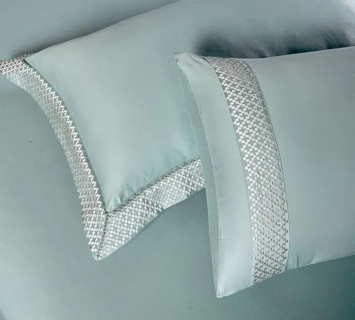 Ddecor Beautiful Living | Luxor Collection 1pc king Size Bedsheet and 4PC Pillow Cover 800TC SERENE SKY - grahsajja