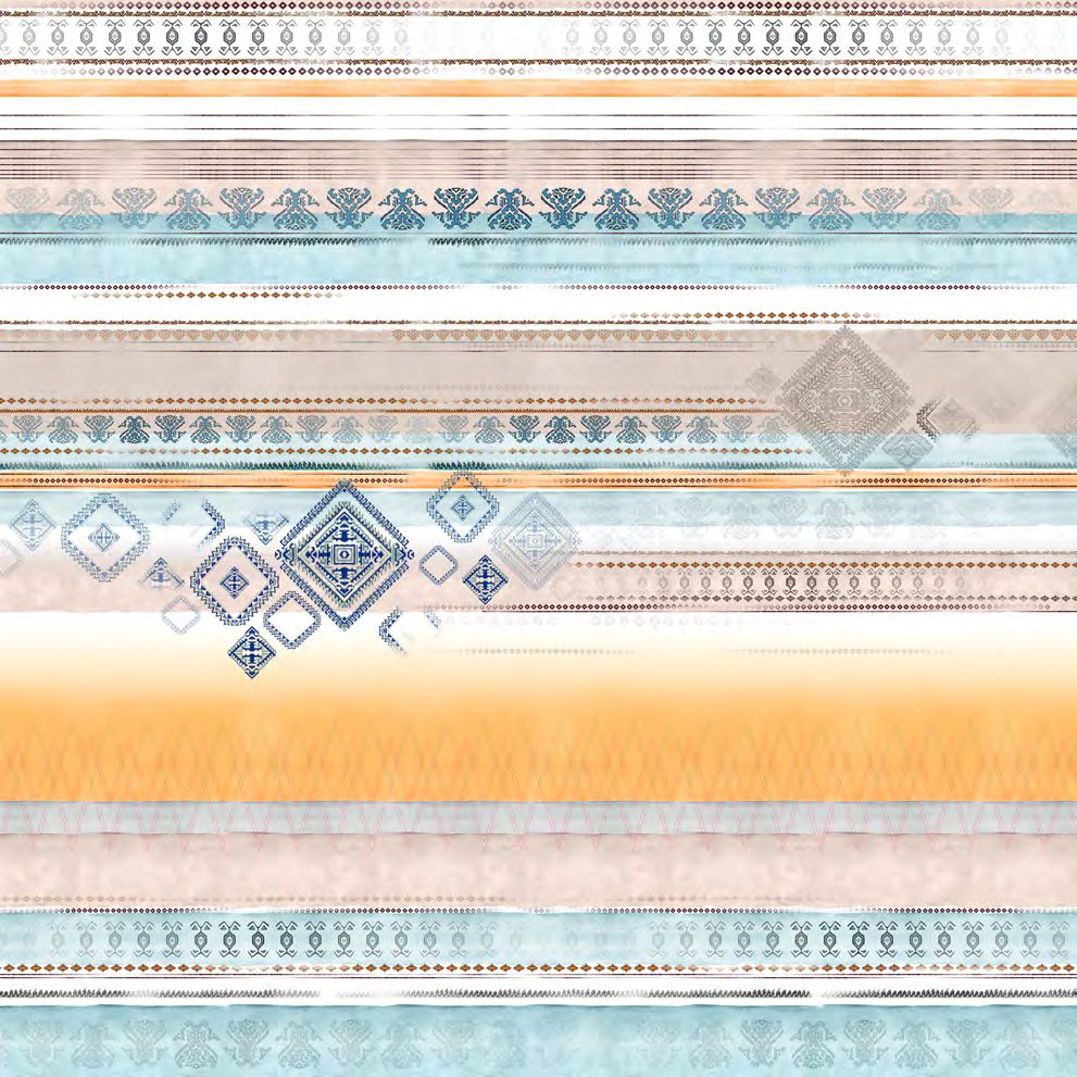 Portico New York Moroccan Sun 250TC 100% Cotton Health Pro Printed Super King Bedsheet with 2 Pillow Covers | AW2026