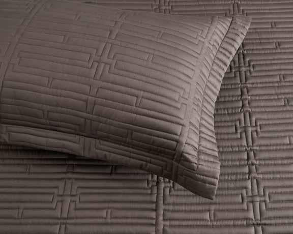 Anna Simona Cinnabon Bedspread 400 TC Cotton Satin Light Brown