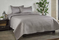 Anna Simona Regatta Bedspread 400 TC Cotton Satin Grey