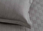 Anna Simona Parle Bedspread 400 TC Cotton Satin Grey