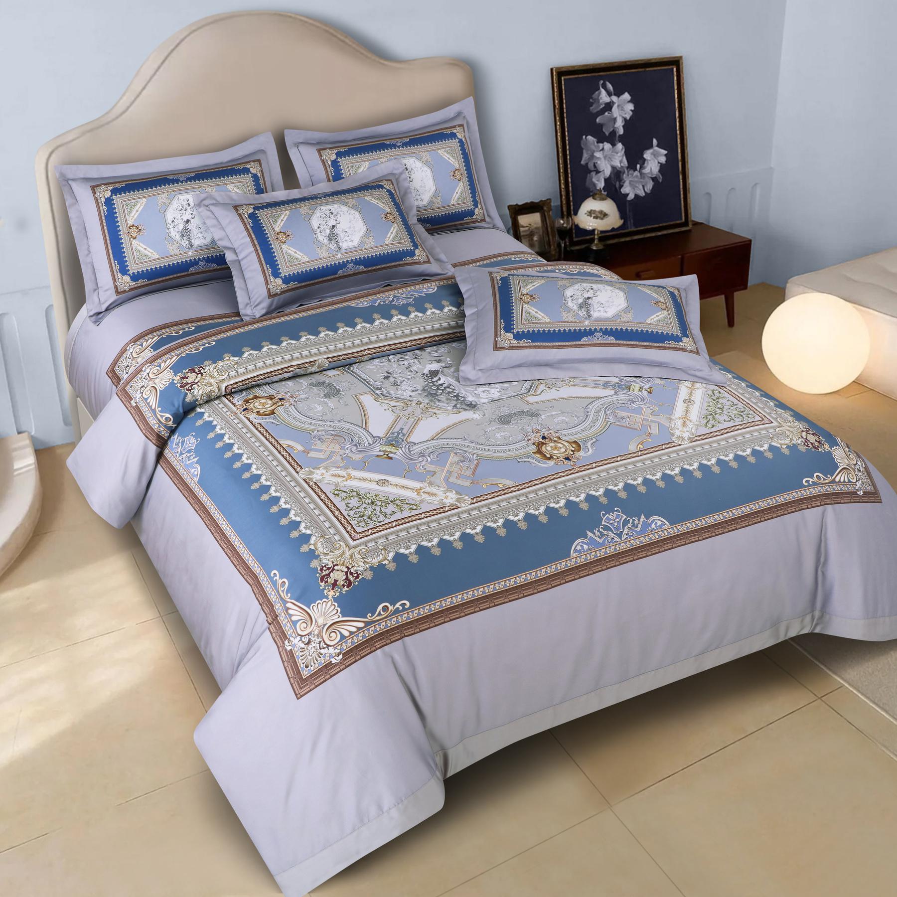 100% Cotton Bedsheet with 2pcs Pillow Cover 800 thread count CIAO-005