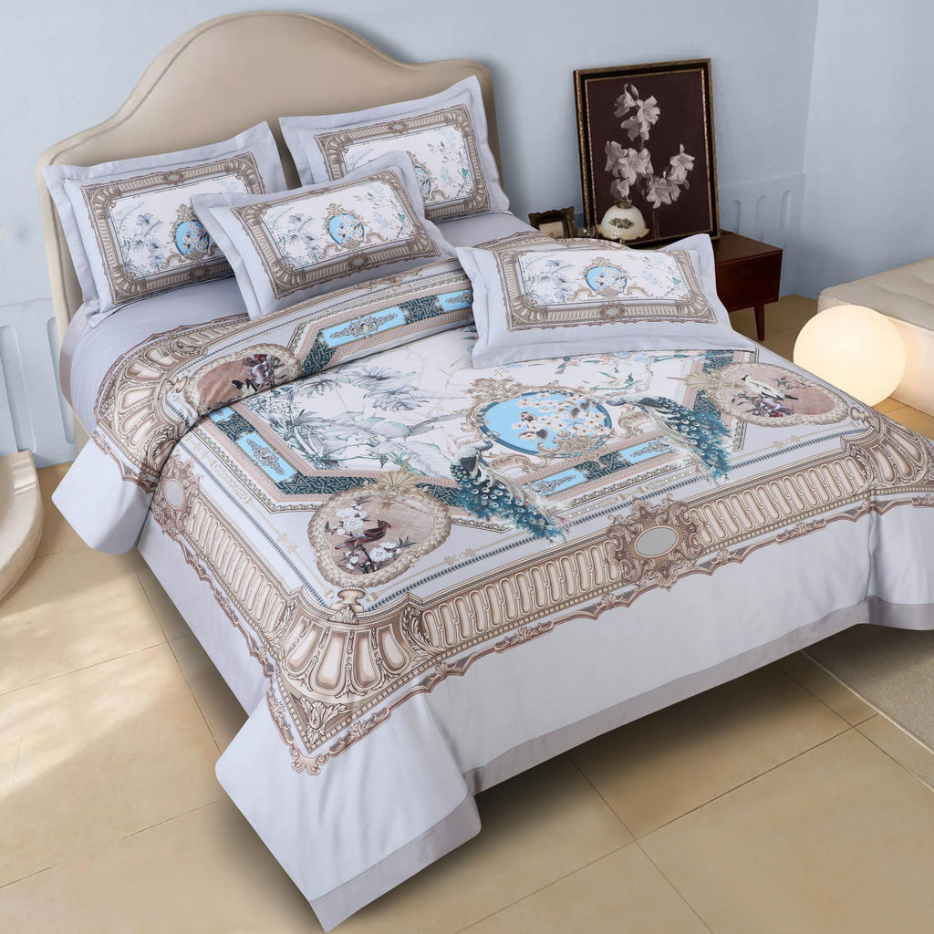 100% Cotton Bedsheet with 2pcs Pillow Cover 800 thread count CIAO-006