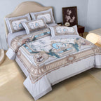 100% Cotton Bedsheet with 2pcs Pillow Cover 800 thread count CIAO-006