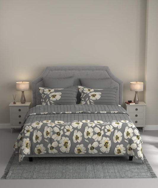 Portico New York Oslo Velvet Flannel Warm King Bedsheet Set