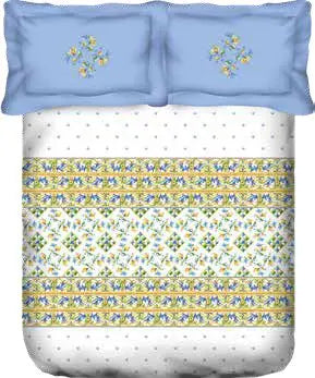 Portico Ceramica 4pc Bed-in-Bag SS2025 Complete Bedding Set - Design 1