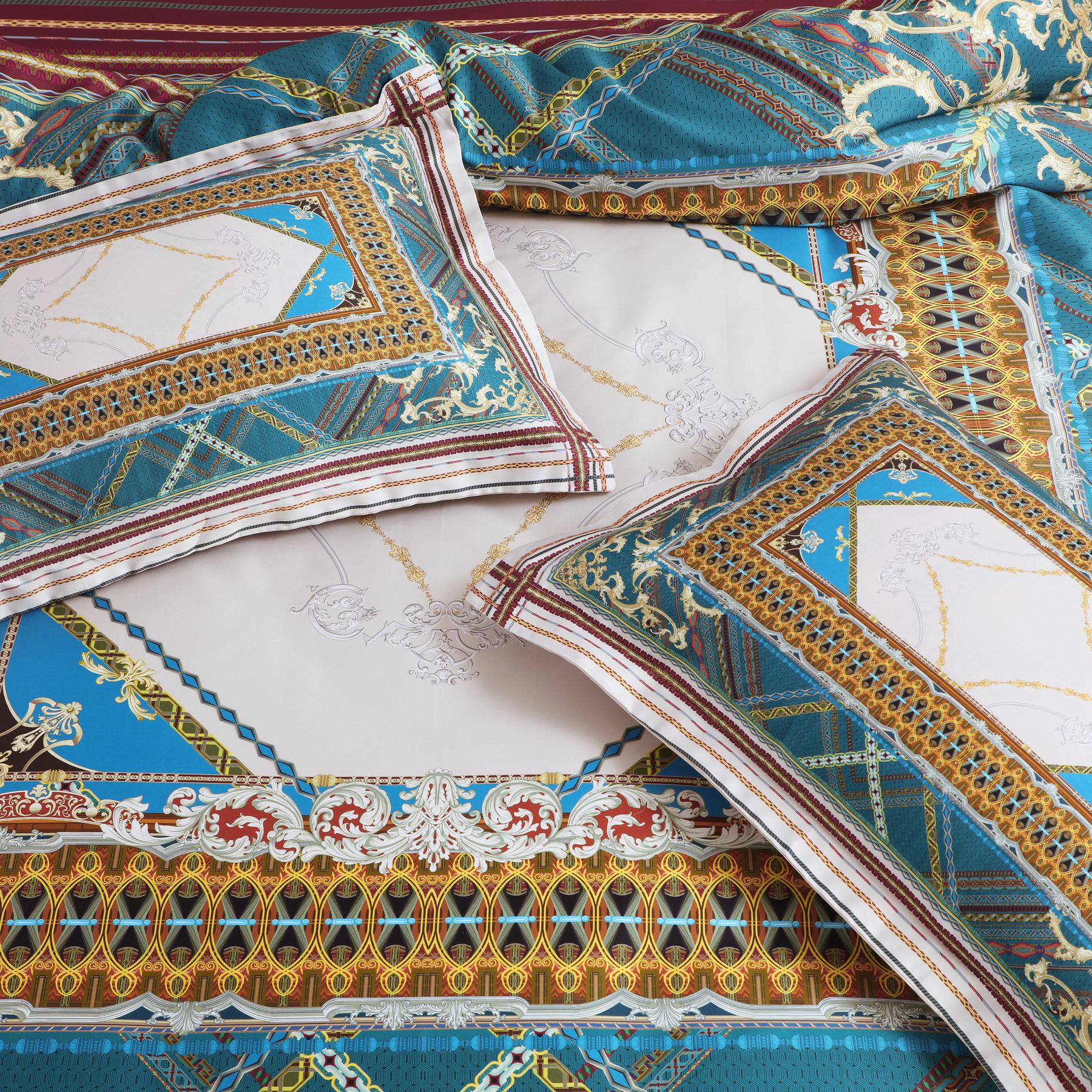 100% Cotton Bedsheet with 2pcs Pillow Cover 800 thread count CIAO-008