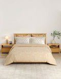 Portico New York Cadence 250TC 100% Cotton Health Pro Printed Bedsheet with Pillow Covers | AW2026