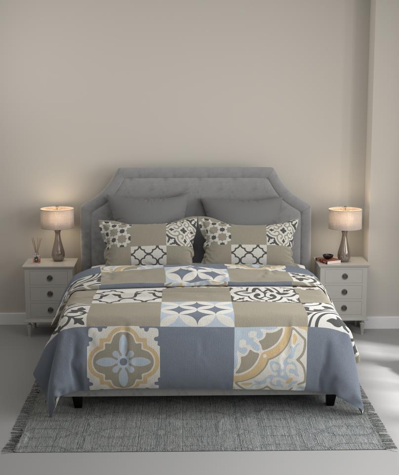 Portico New York Oslo Velvet Flannel Warm King Bedsheet Set