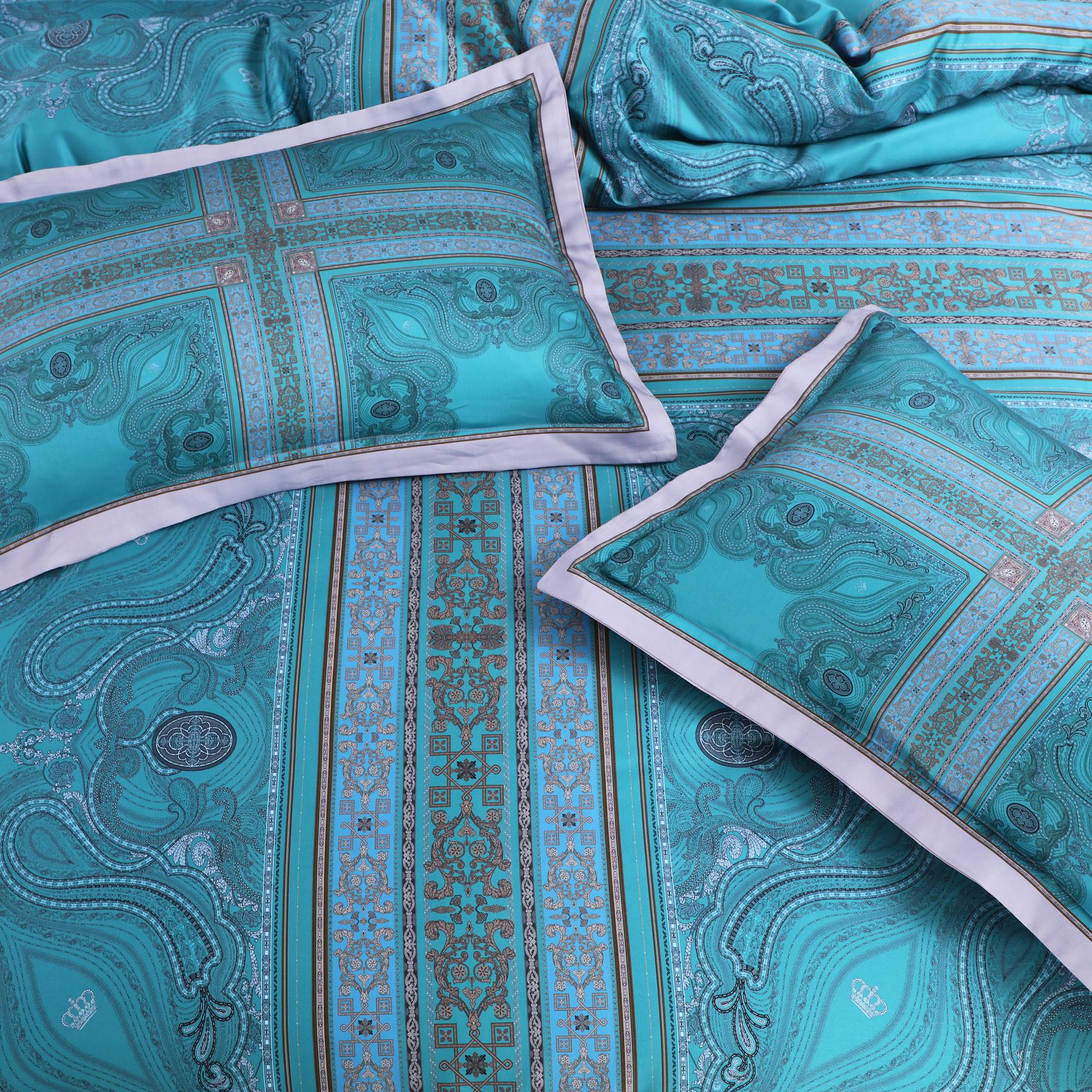 100% Cotton Bedsheet with 2pcs Pillow Cover 800 thread count CIAO-012