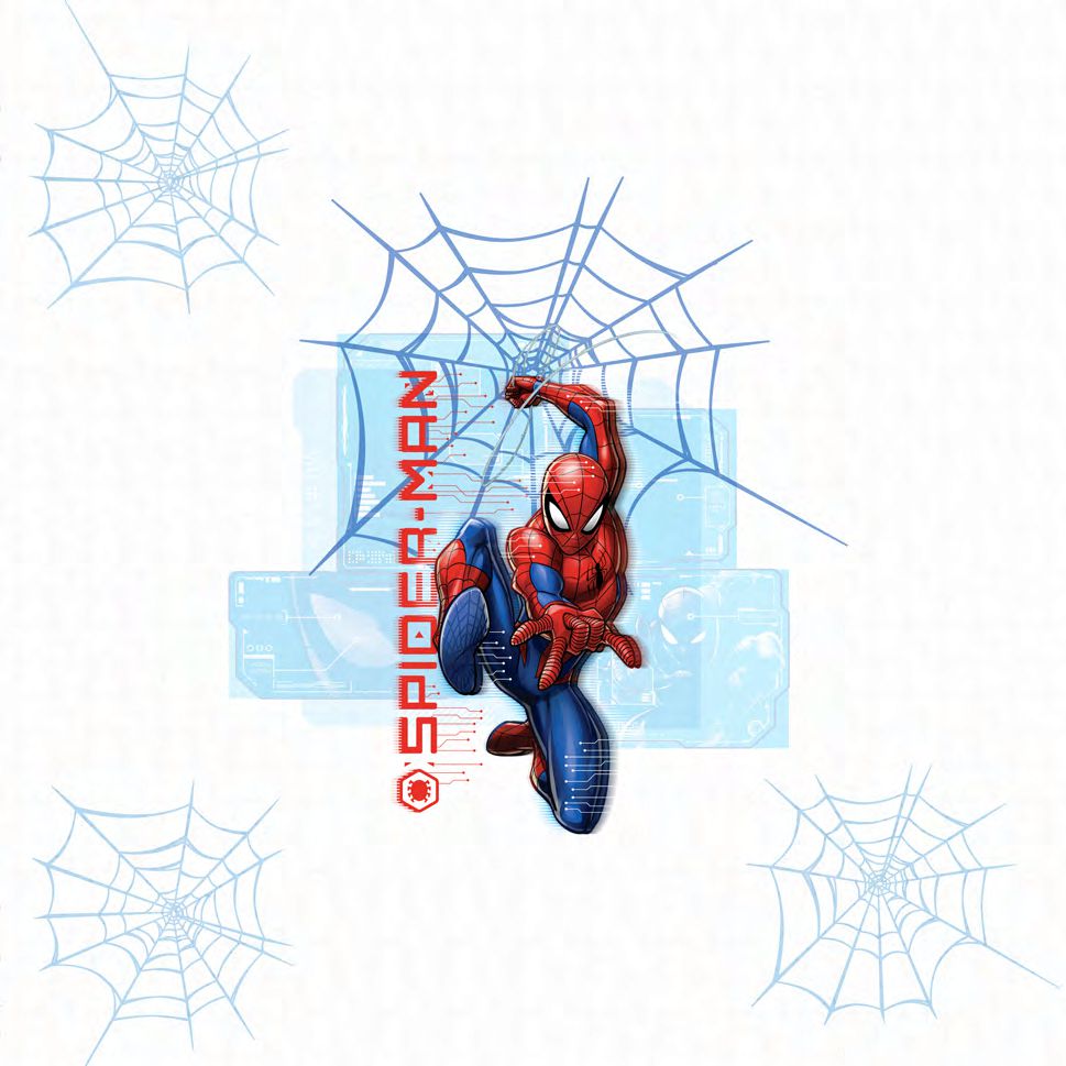 Portico New York Spider-Man Bedtime Stories Printed Cotton Bedsheet | Kids Collection AW2026