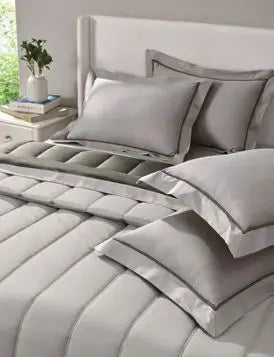 FURROW-Stone-Cinder- DOUBLE COMFORTER 300 GSM Sansaar A D'decor Brand