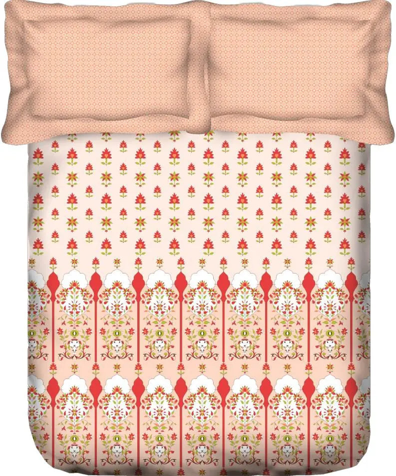 Portico New York Magnum Collection King size Bedsheet with 2pc Pillow Cover - grahsajja