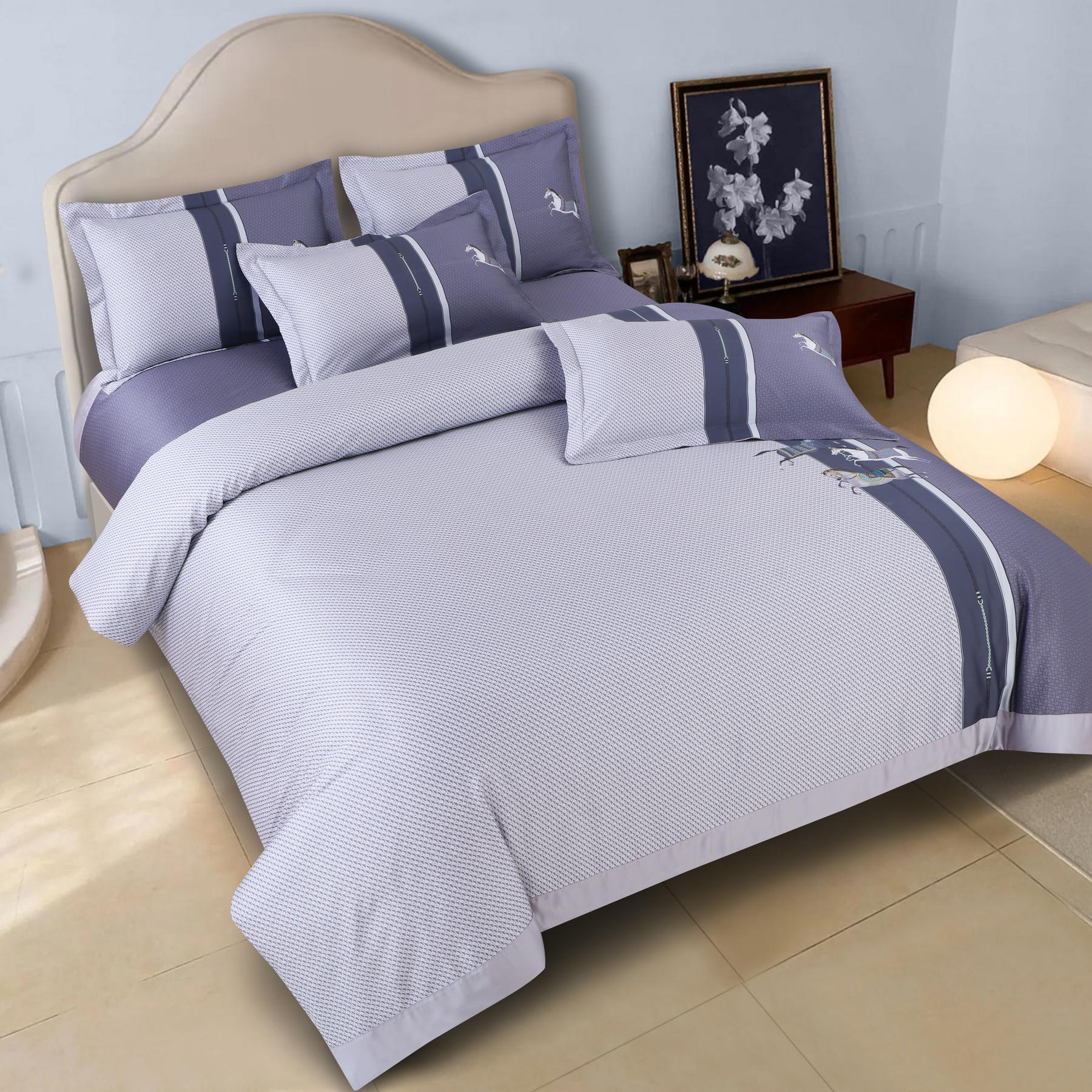 100% Cotton Bedsheet with 2pcs Pillow Cover 800 thread count CIAO-014
