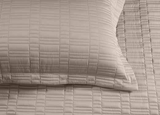 Anna Simona Siesta Bedspread 400 TC Cotton Satin Stone