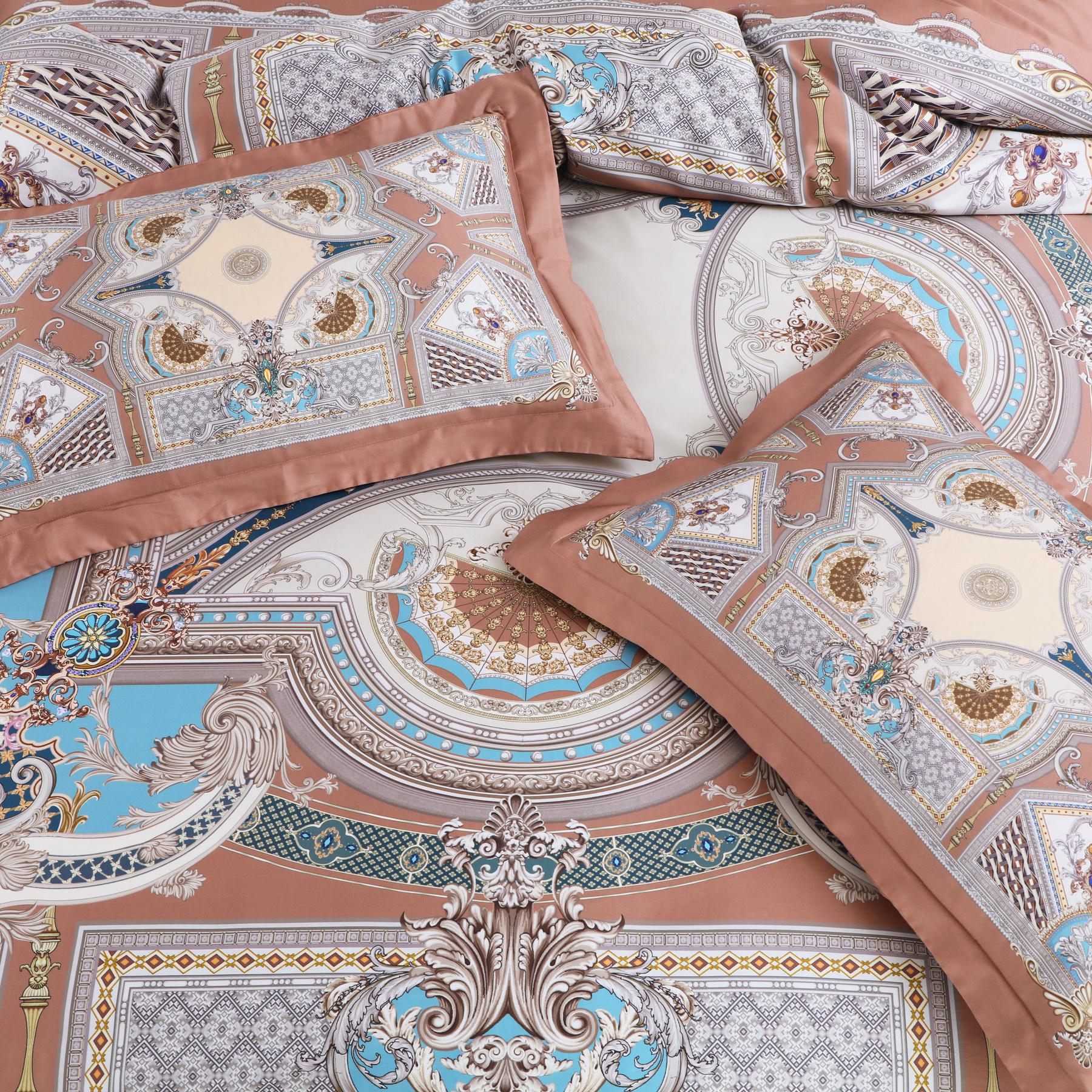 100% Cotton Bedsheet with 2pcs Pillow Cover 800 thread count CIAO-017