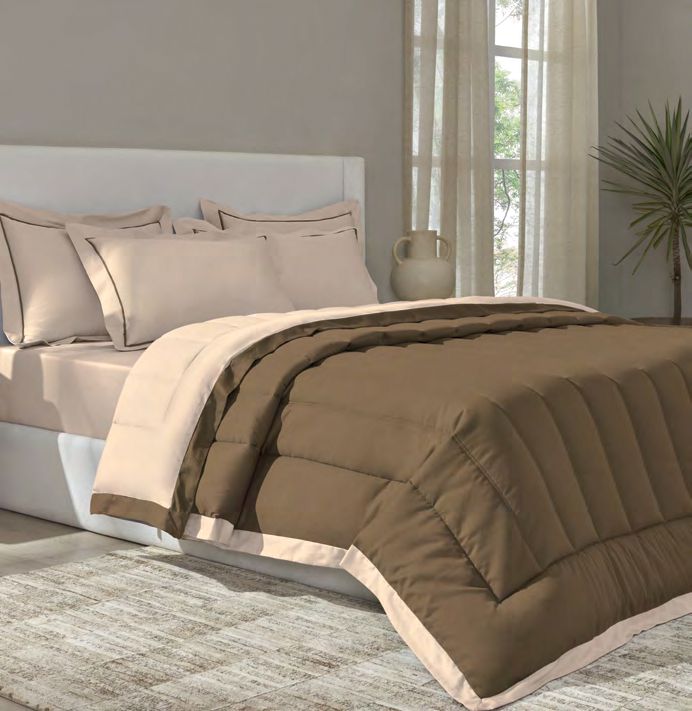 FURROW-Affogat-Almond Milk- DOUBLE COMFORTER 300 GSM