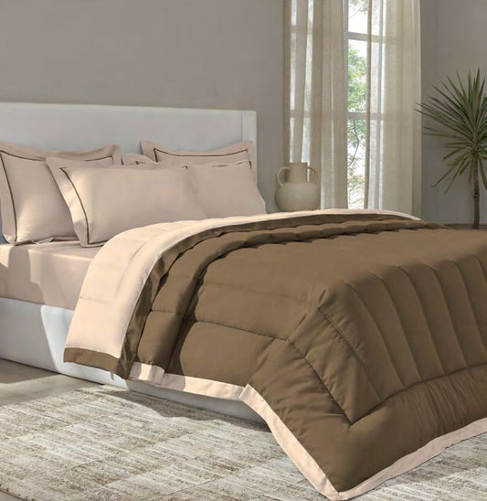 FURROW-Affogat-Almond Milk- DOUBLE COMFORTER 300 GSM