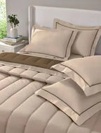 FURROW-Affogat-Almond Milk- DOUBLE COMFORTER 300 GSM Sansaar A D'decor Brand