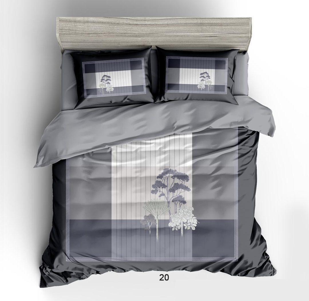 Empress Scarlet Bedsheet Set | 350TC King Size | 3-Piece SRL-4