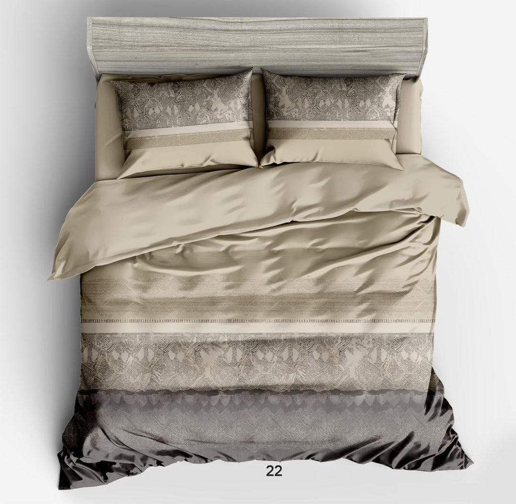 Empress Scarlet Bedsheet Set | 350TC King Size | 3-Piece SRL-6