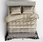 Empress Scarlet Bedsheet Set | 350TC King Size | 3-Piece SRL-6
