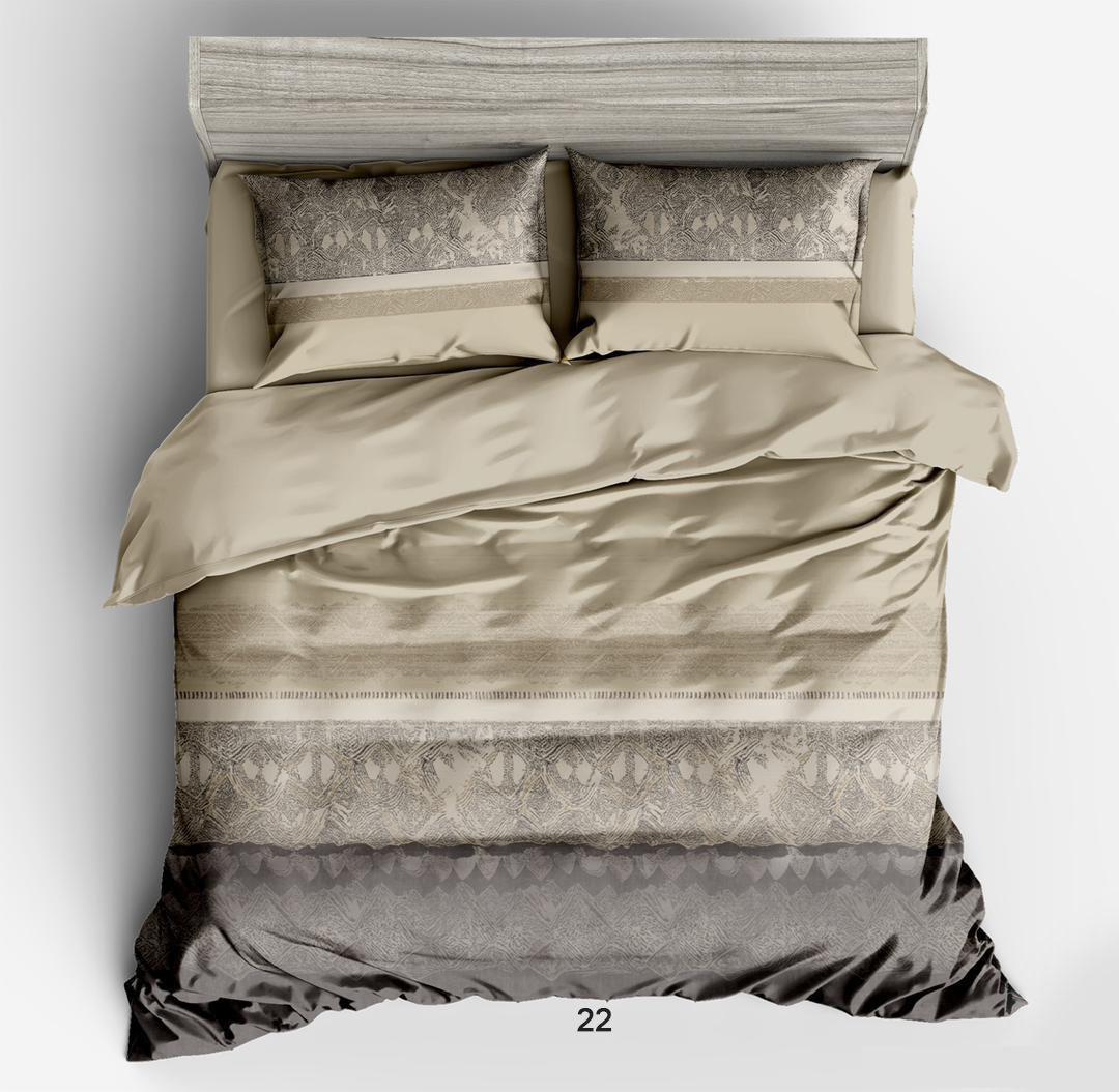 Empress Scarlet Bedsheet Set | 350TC King Size | 3-Piece SRL-6