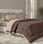 FURROW-sand-Pine Cone- DOUBLE COMFORTER 300 GSM Sansaar A D'decor Brand